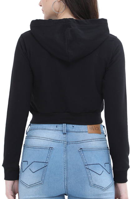 Women Crop Hoodie