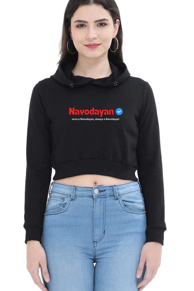 Women Crop Hoodie